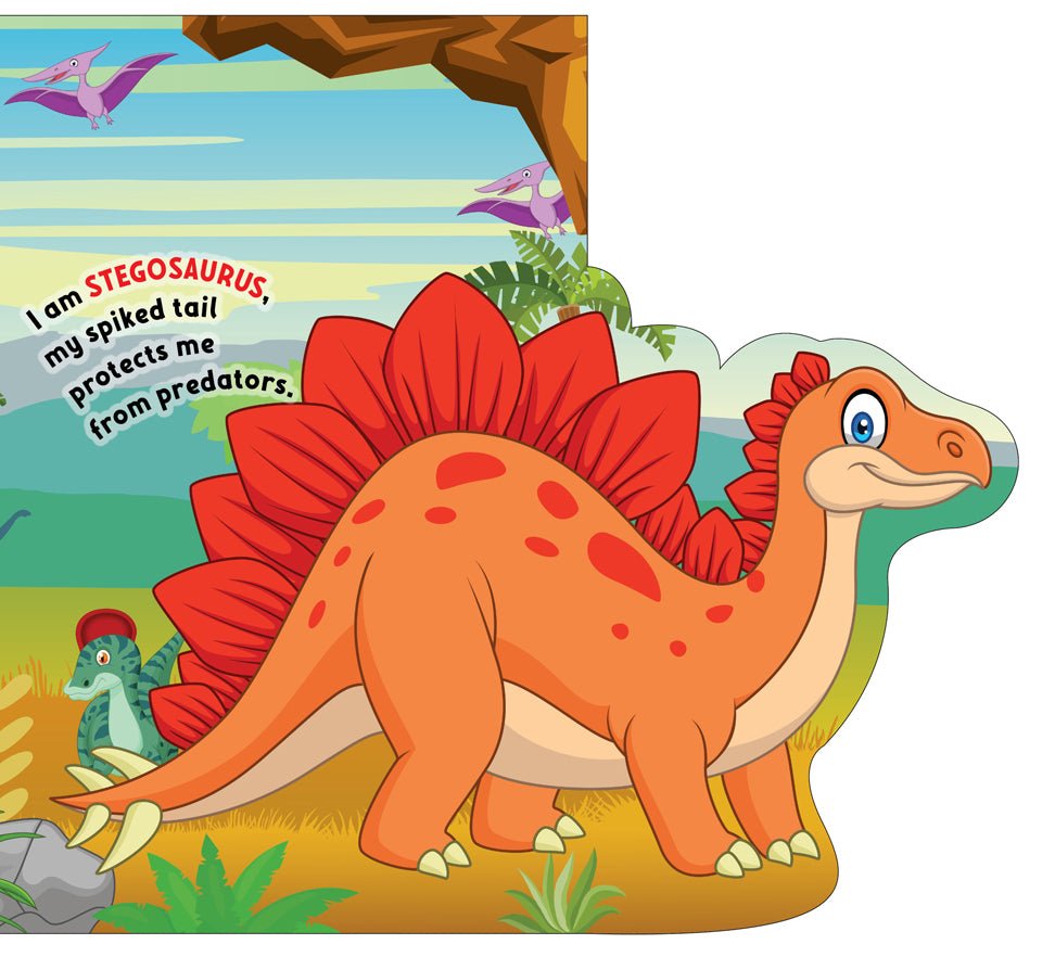 Dreamland Publications Flap Book- Dinosaur World - 9788195163212