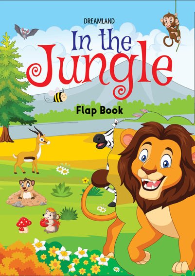Dreamland Publications Flap Book- In The Jungle - 9788195163205