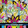 Dreamland Publications Flowers- Colouring Book For Adults - 9789387177000