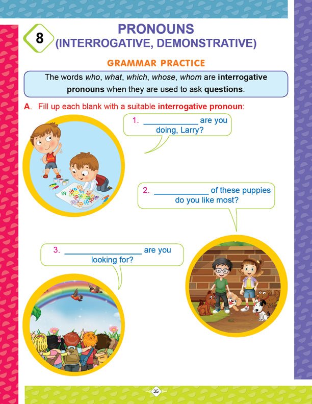 Dreamland Publications Graded English Grammar Practice Book- 4 - 9789350895900