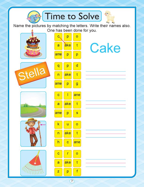 Dreamland Publications Learn With Phonics Book- 3 - 9789350895320