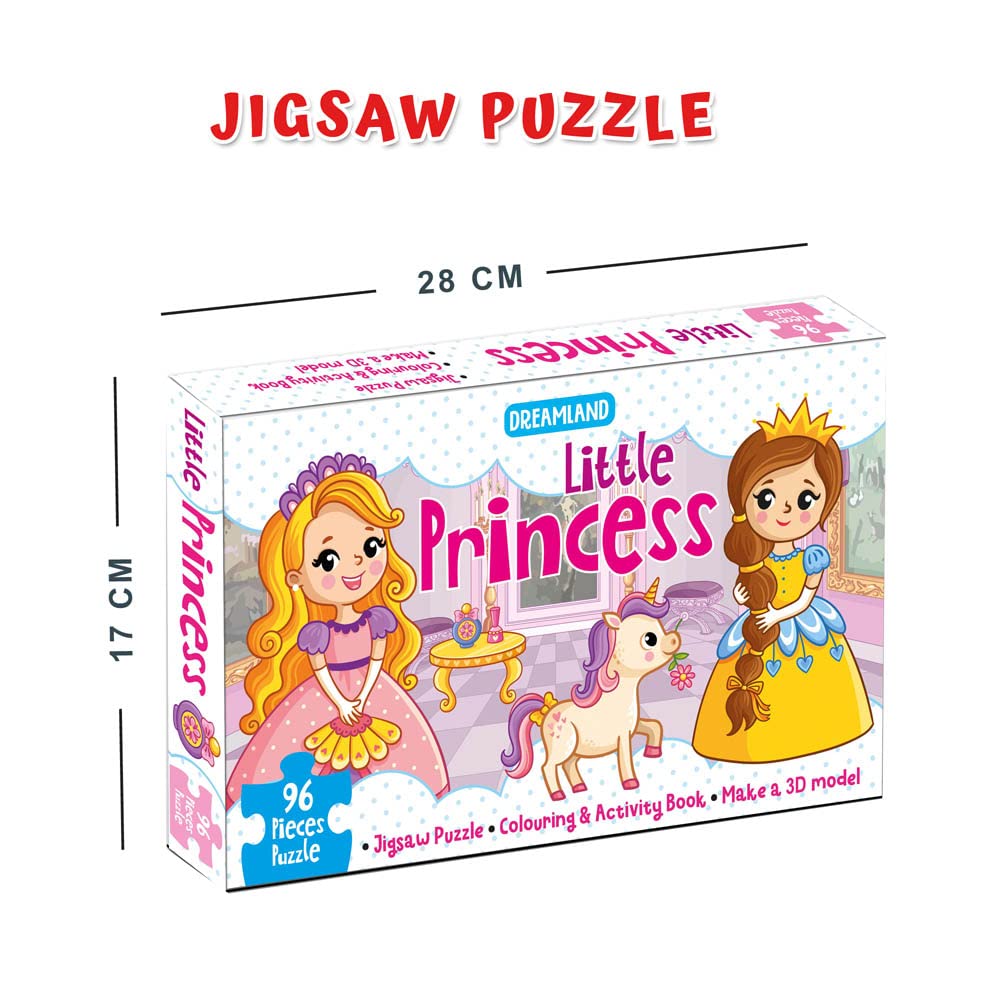 Dreamland Publications Little Princess Jigsaw Puzzle For Kids - 9789388416405