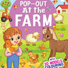 Dreamland Publications Pop-Out At The Farm- With 3D Models Colouring Stickers - 9788194136835
