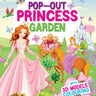 Dreamland Publications Pop-Out Princess Garden- With Colouring Stickers - 9788194136866