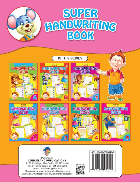 Dreamland Publications Super Hand Writing Book Part- 3 - 9789350892299