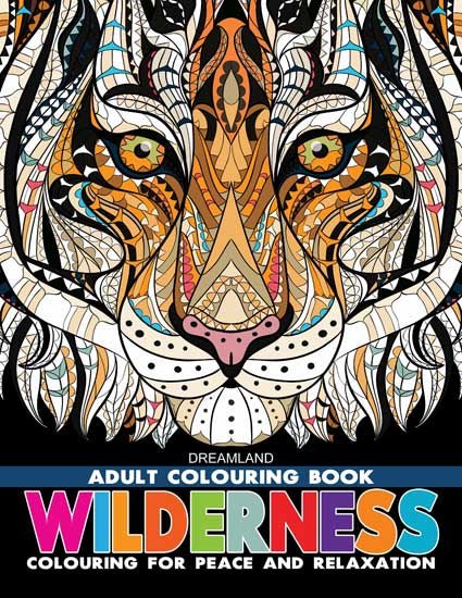 Dreamland Publications Wilderness- Colouring Book For Adults - 9789387177086