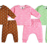Infant Pajama Set Combo of 3: Vrrom Vrrom-Fairyland-Beary Best - IPS3-VRFRBB-0-3