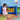 OK Play Goal Post, Portable Soccer Goals For Kids- Blue - FTFT000081