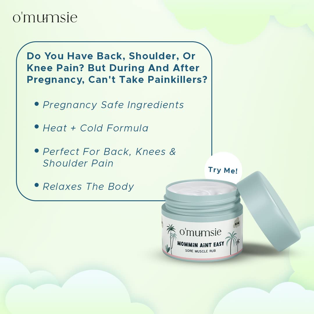 Omumsie-Sore Muscle Rub For Pregnant & Post-partum Moms - OM-10
