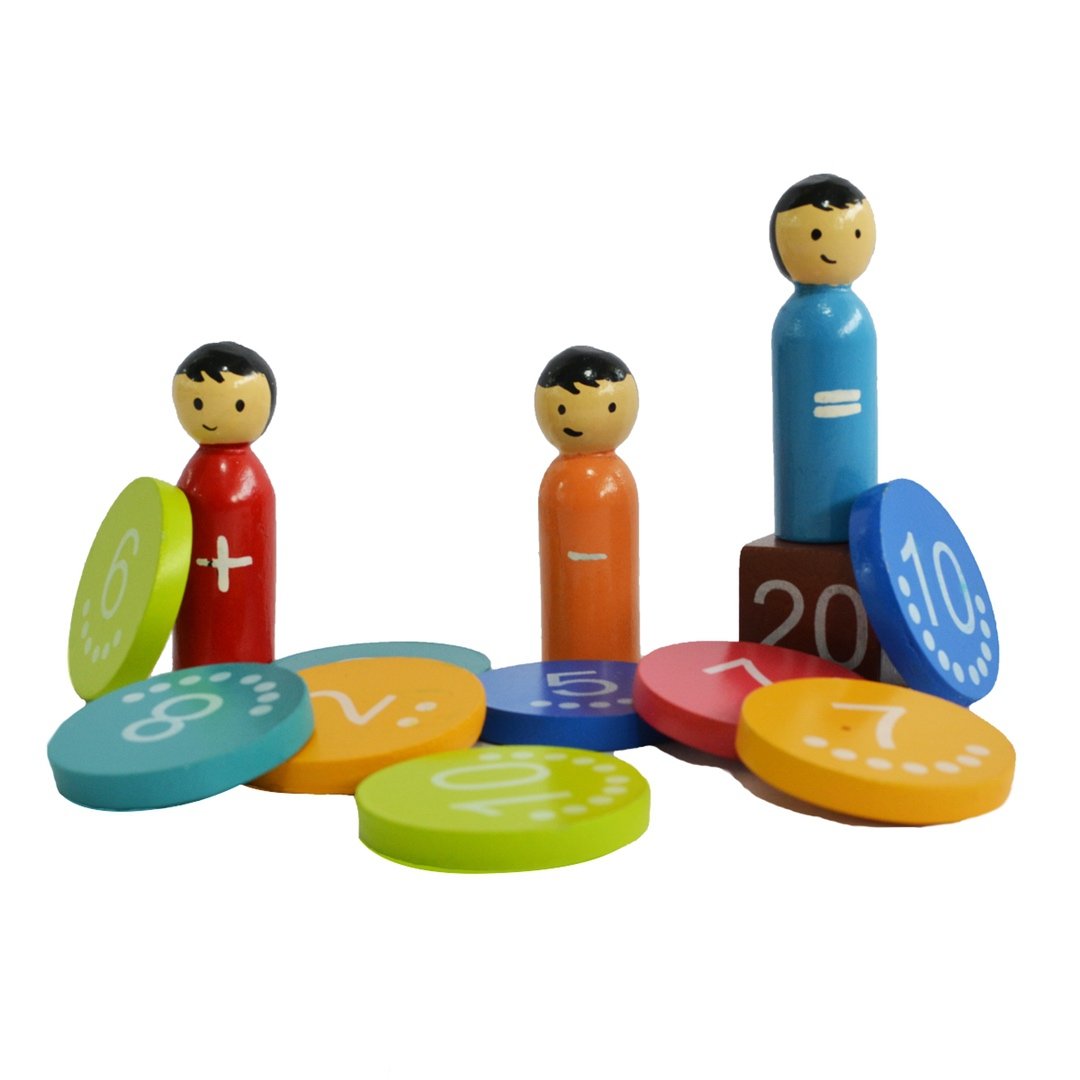 Shumee Number Friends Learn Maths Toy - R6-V5MM-UXZE