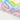 SUNNYLiFE Tie Dye Color Inflatable Luxe Lie-On Float Ice-Pop - S3LLIEIP