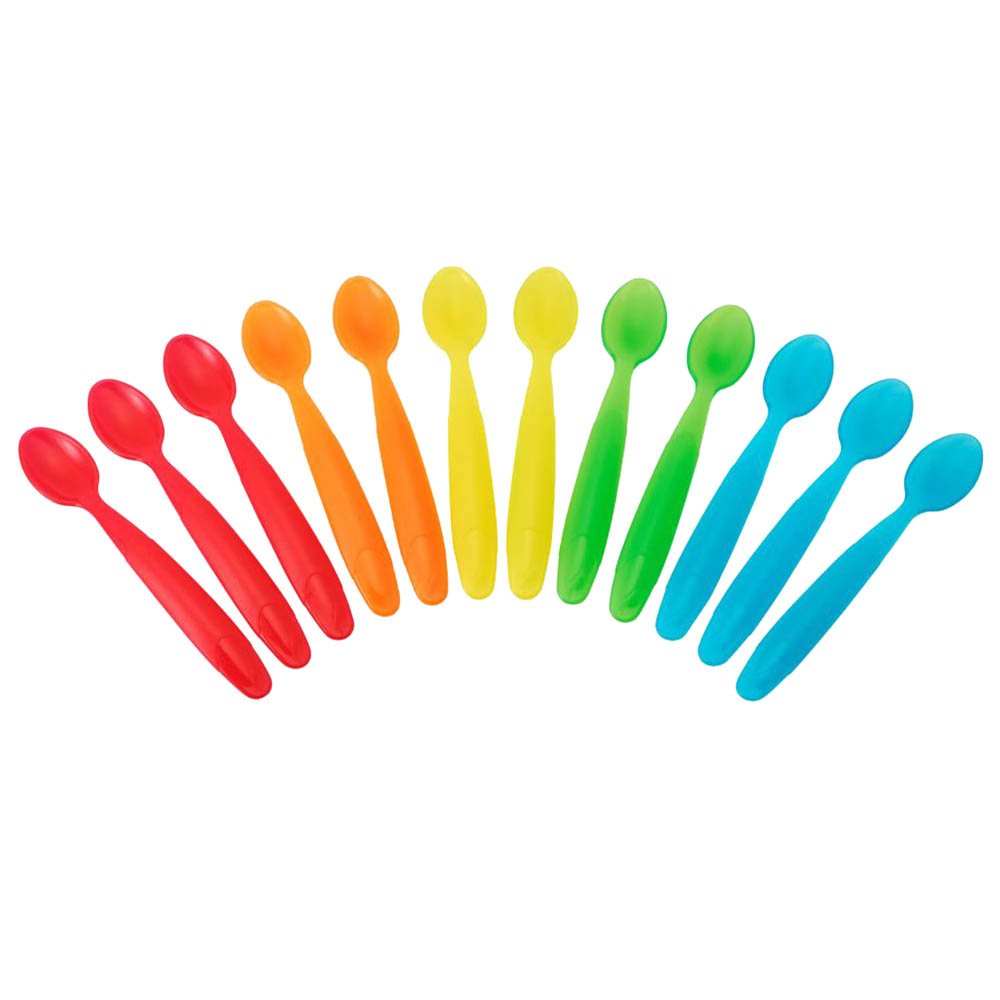 The First Years 12 Sava Infant Spoons Weaning - Multicolor - Y1234