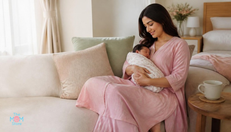 7 Comfortable Indian Outfits to Wear After a C-Section - The Mom Store