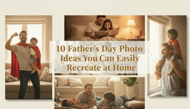 10 Father's Day Photo Ideas You Can Easily Recreate at Home - The Mom Store