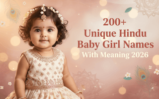 200+ Unique Hindu Baby Girl Names With Meaning Starting From A To Z 2026