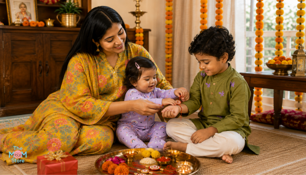 3 Rakshabandhan Ideas for Babies and New Moms to Create Beautiful First Memories - The Mom Store