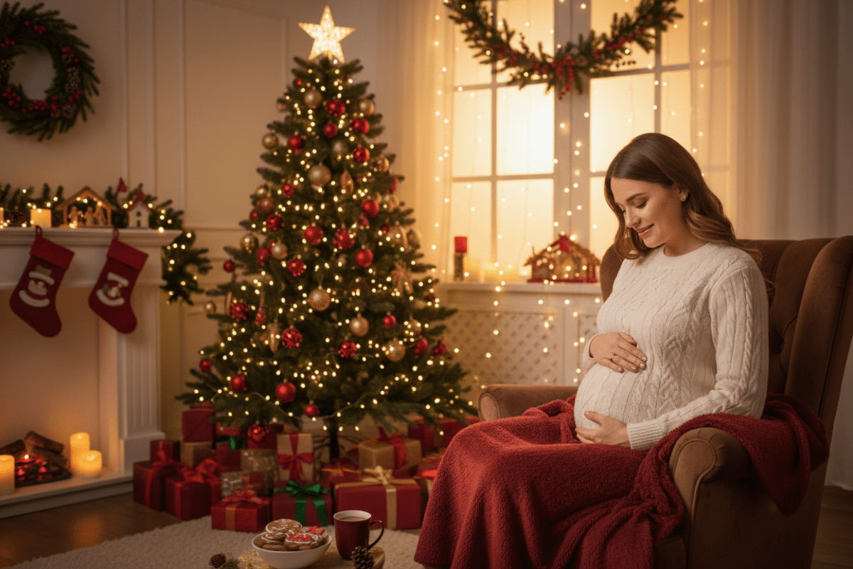 7 Ways to Make Christmas Extra Special When You’re Pregnant - The Mom Store