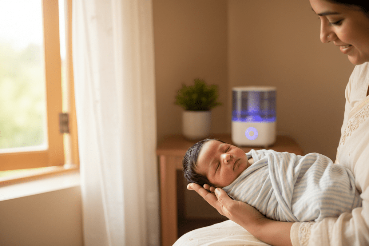 9 Essential Newborn Care Tips in India (2026) to Recognize & Prevent Respiratory Infection - The Mom Store