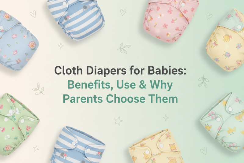 Cloth Diapers for Babies: Benefits, Use & Why Parents Choose Them - The Mom Store