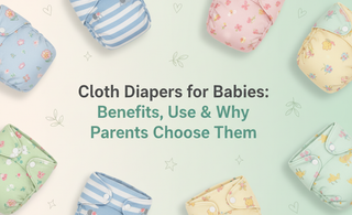 Cloth Diapers for Babies: Benefits, Use & Why Parents Choose Them - The Mom Store