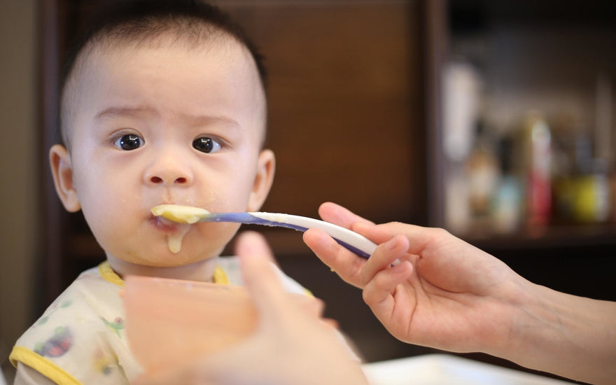 Feeding Your Six Months Old Baby Right! - The Mom Store