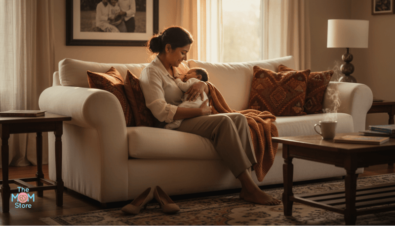 How to Handle Mom Guilt as a Working Mom and Still Find Time to Be Present with Your Baby - The Mom Store