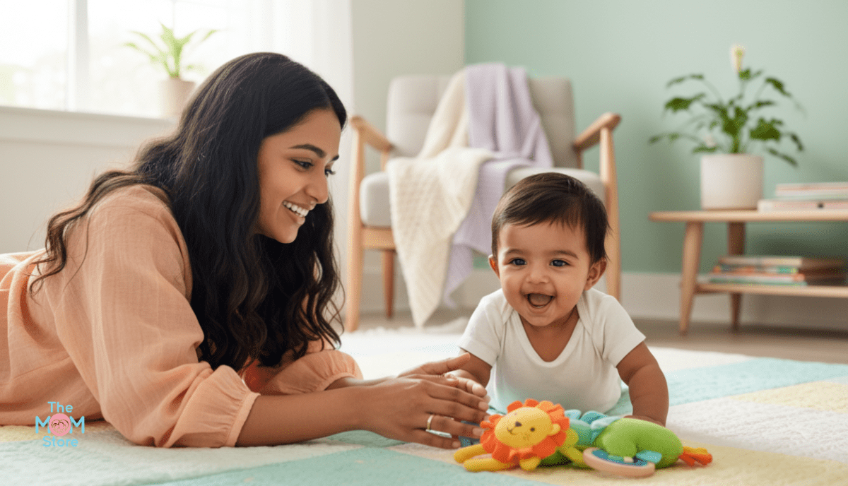 How to Help Your Baby Build Strength, Balance & Confidence Through Everyday Play - The Mom Store