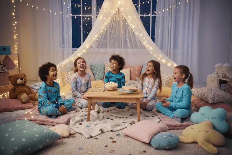 How to Organize the Perfect Pajama Party for Your Child (With Cozy Night Suit Ideas) - The Mom Store