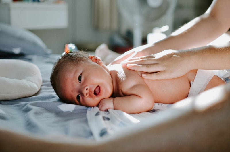 Importance of Oil Massage and Bath - The Mom Store