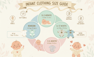Infant Clothing Size Guide: How to Choose for Comfort and Growth - The Mom Store