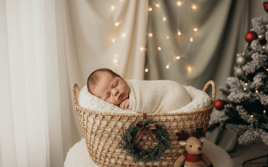 Managing Visitor Overload with a Newborn During Christmas - The Mom Store