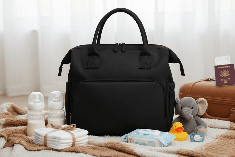Planning a Short Trip with Baby? Here’s Why a Diaper Bag Is Your Travel Lifesaver - The Mom Store