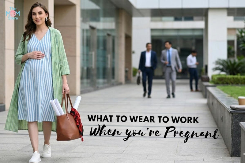 What to Wear to Work When You’re Pregnant Without Feeling Frumpy - The Mom Store