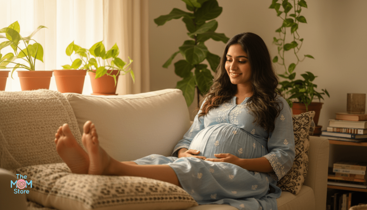 Why Do I Have Swollen Feet During Pregnancy and What Can I Do? - The Mom Store