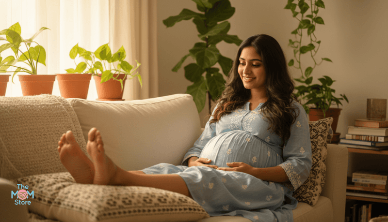 Why Do I Have Swollen Feet During Pregnancy and What Can I Do? - The Mom Store