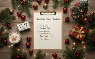 Your Christmas Décor Checklist 2025: What to Buy & When (And What to Skip) - The Mom Store