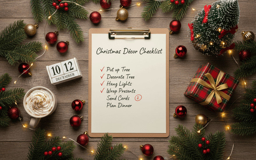 Your Christmas Décor Checklist 2025: What to Buy & When (And What to Skip)