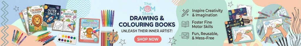 Drawing And Colouring Book - The Mom Store