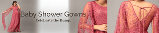 Maternity Photoshoot Gowns and Baby Shower Dresses