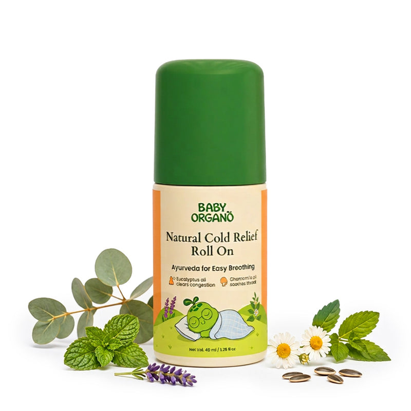 BabyOrgano Ayurvedic Cold Relief Roll On