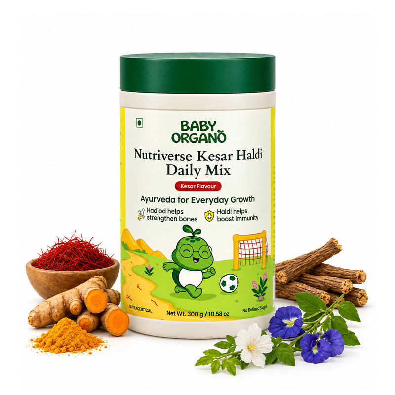 BabyOrgano Nutriverse Kesar Haldi Milk Mix 300g