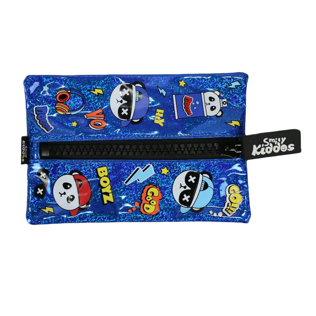 Smily Kiddos Big Zipper Pouch - Hip hop Panda