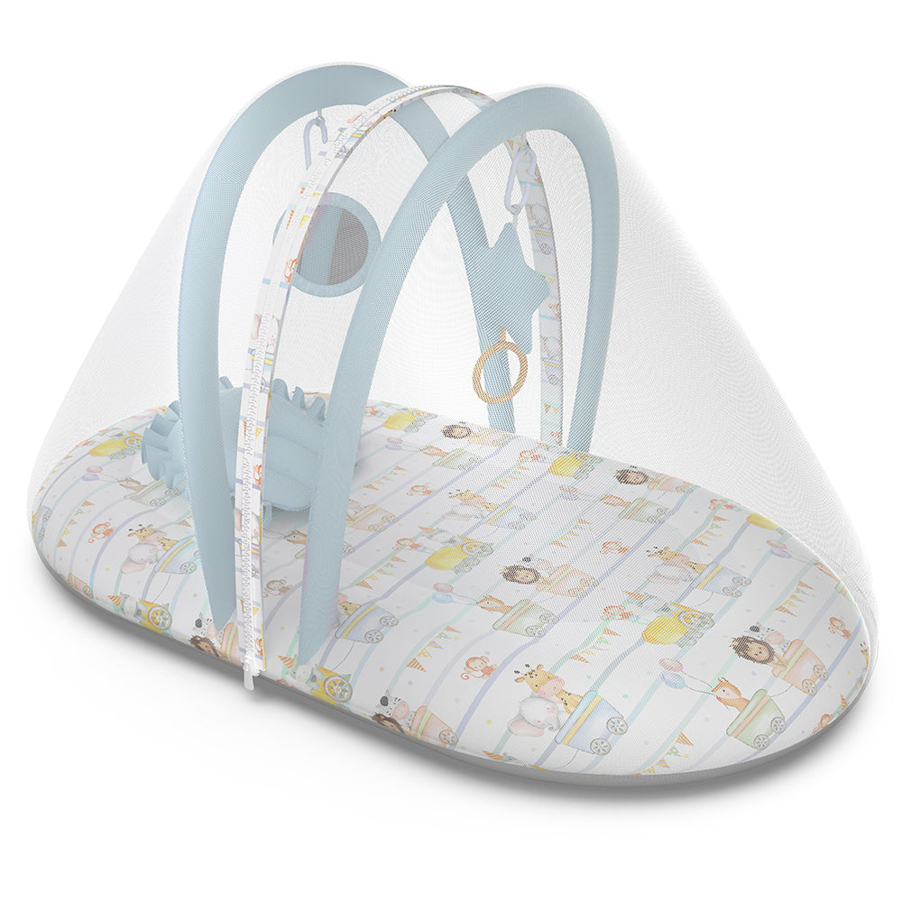 Fancy Fluff Organic Mosquito Net Set - Cuddle Bear