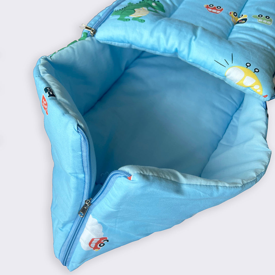 Oranges & Lemons | Carry Nest | Blue