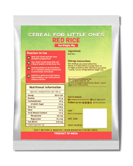 Tots & Moms Trial Pack - First Foods Combo 4 Packs