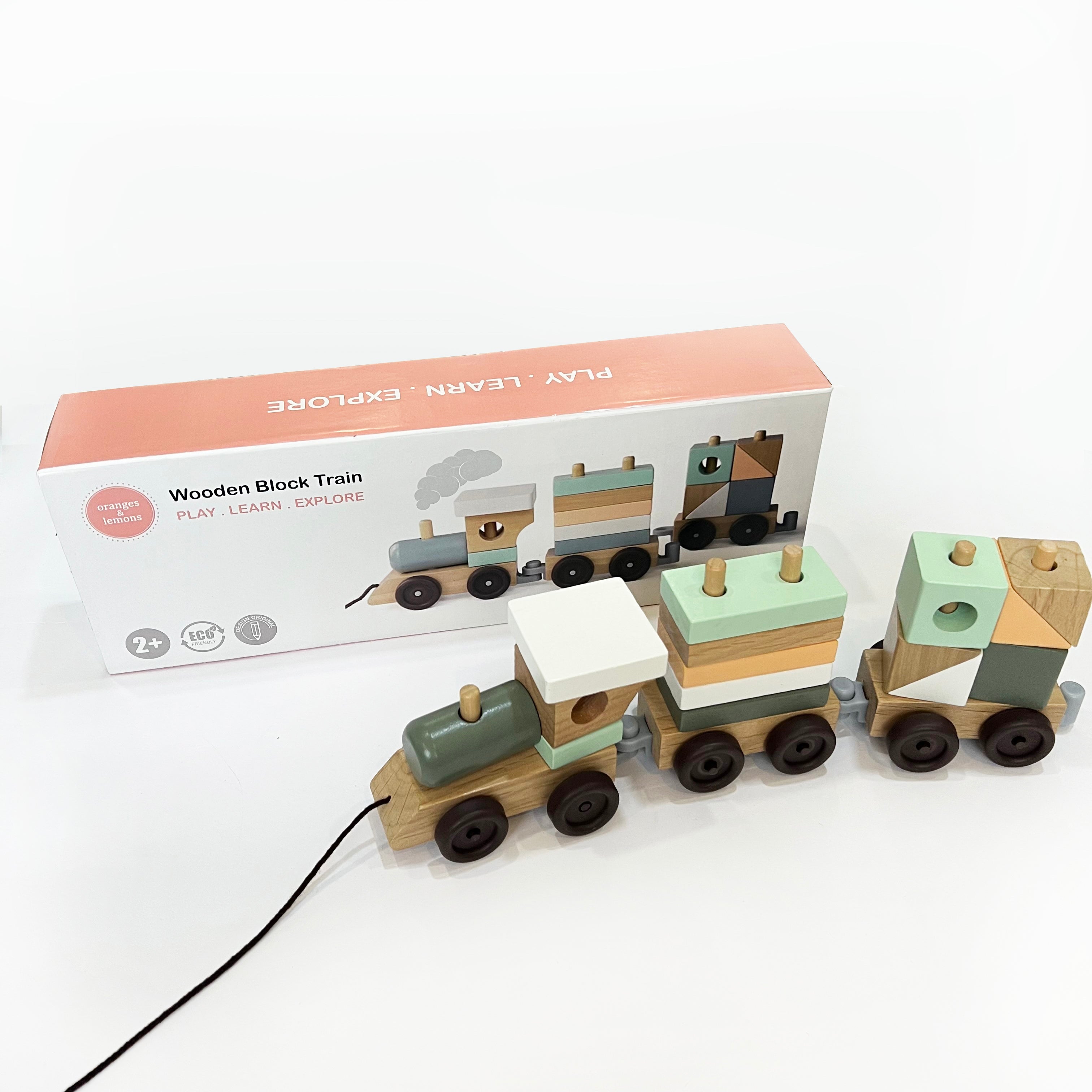 Oranges & Lemons | Wooden Toy Train | Eco-friendly toys for Kids