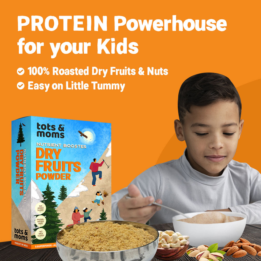 Tots & Moms Dry Fruits Powder - Pack of 2