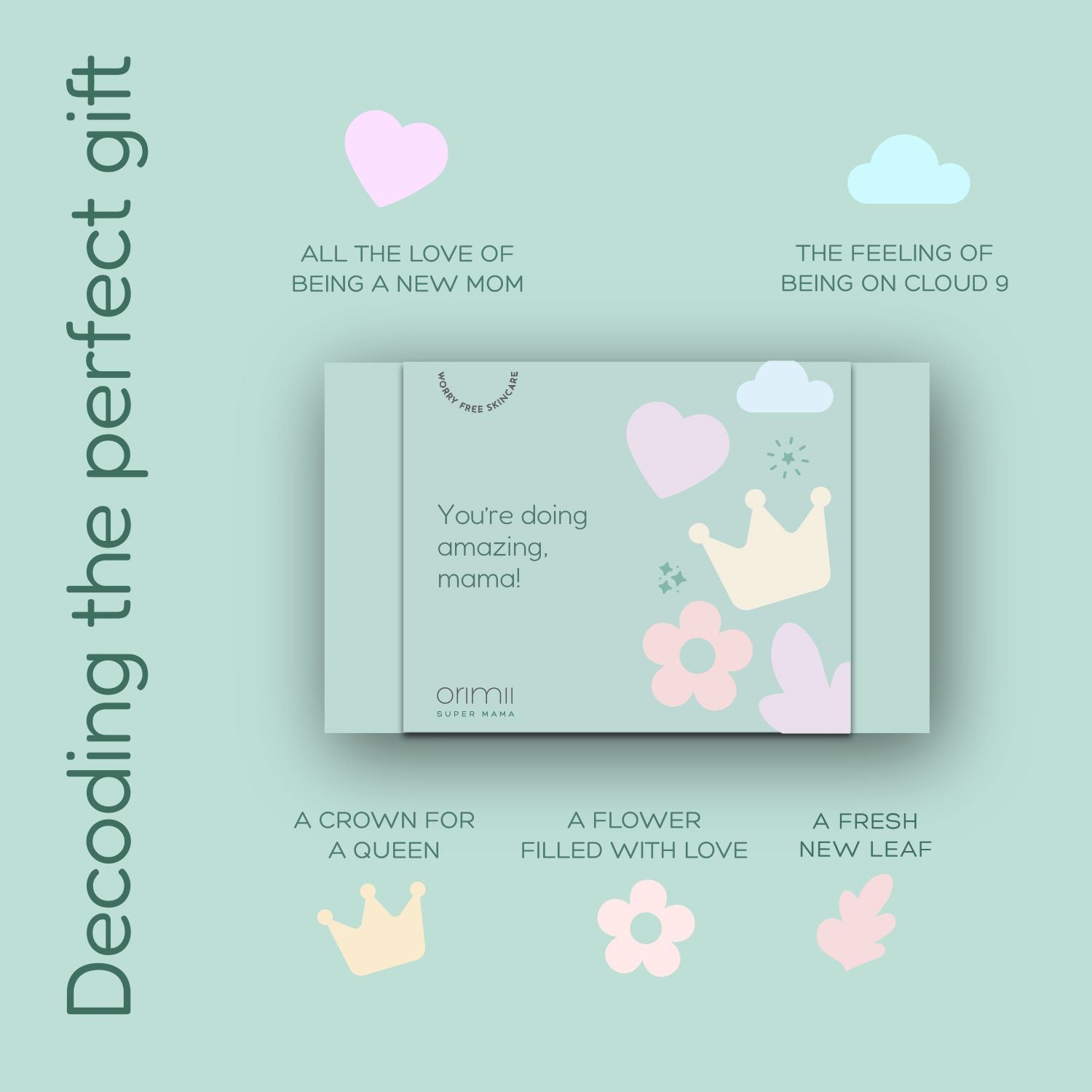 Orimii You’re Doing Amazing Mama Gift Set - Mother’s Day Special Limited Edition Gift for Moms