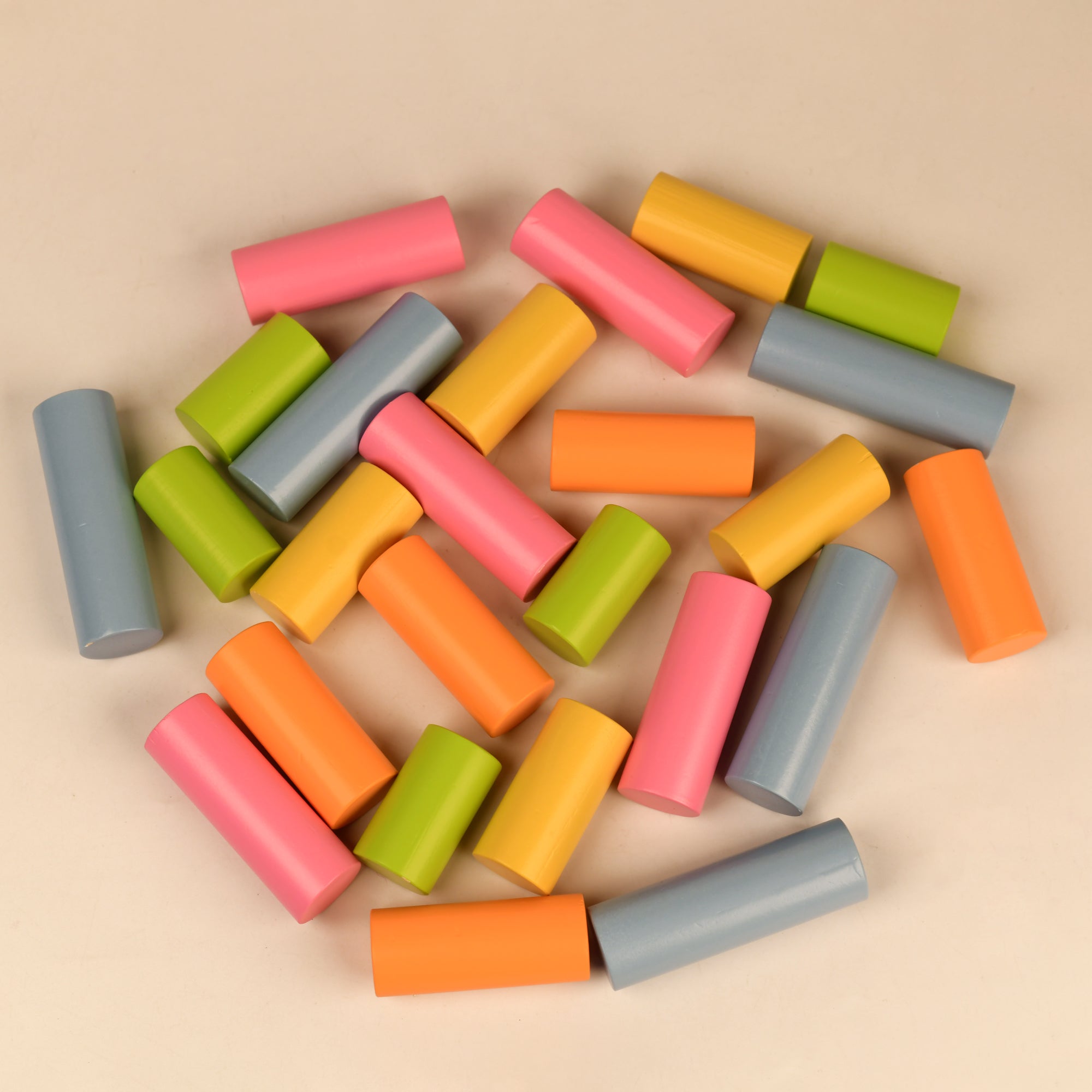 Playbox Wooden Grading Multicolor Cylinders Rod Peg Steps Montessori Learning Toys