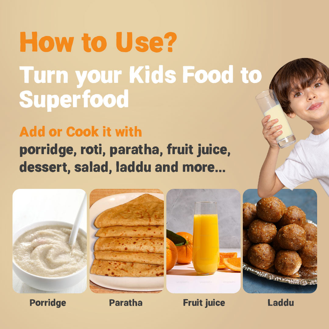 Tots & Moms Dry Fruits Powder - Pack of 2